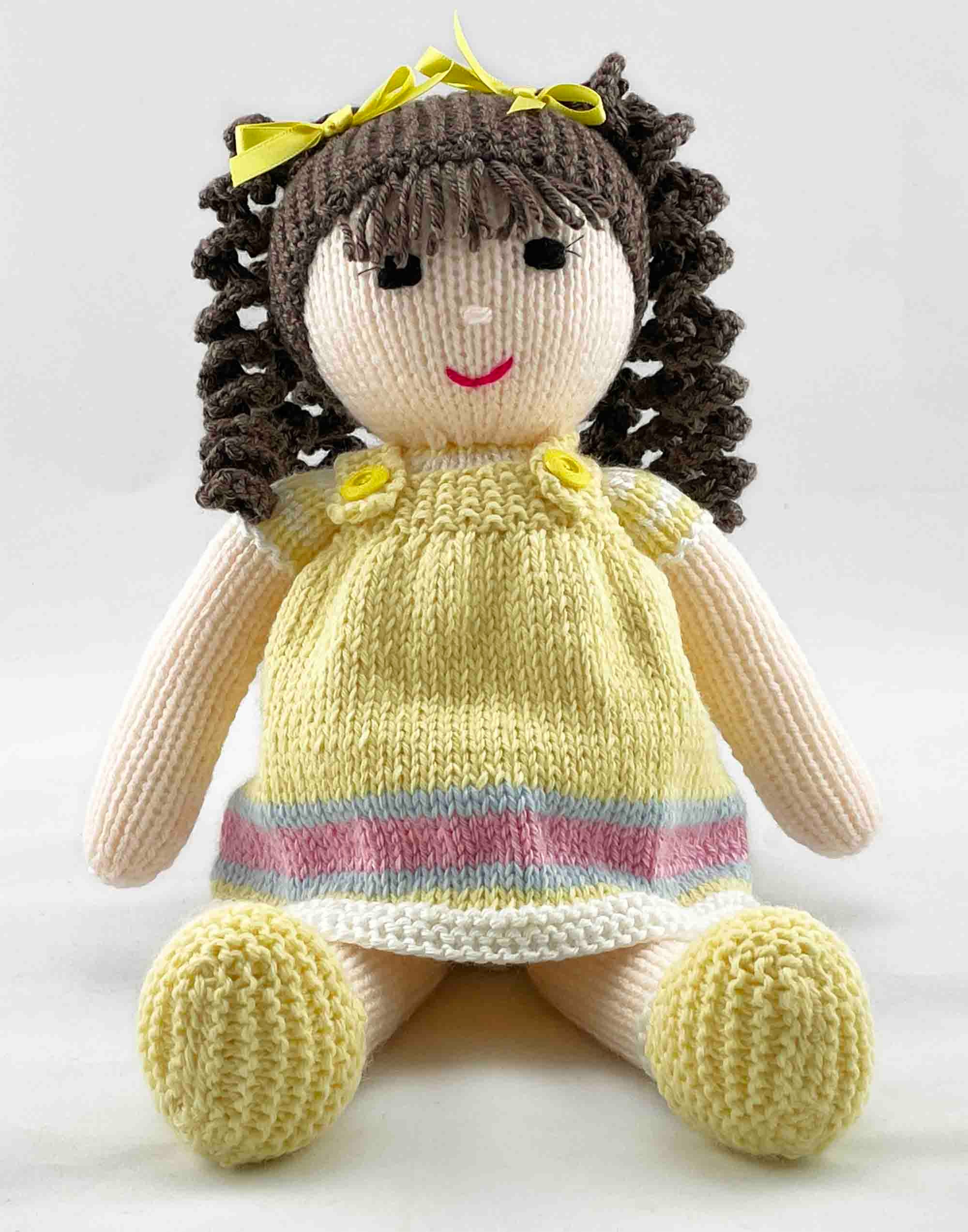 Doll Knitting Pattern 33cm 13 Inch Instant PDF Download Etsy UK