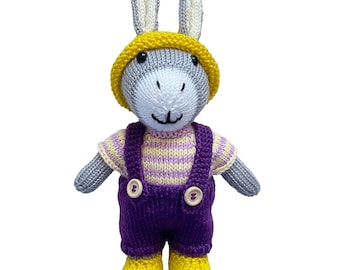 Derek The Donkey Knitting Pattern Barnyard Babies Farm Animal Toy Pdf