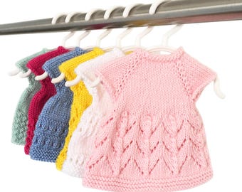 Dolls Dresses Knitting Pattern: 13-inch Doll Clothes, Six Designs (PDF Pattern)