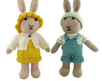 Easter 9" Bunny Rabbit Knitting Pattern