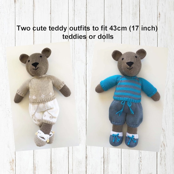 knitted teddies