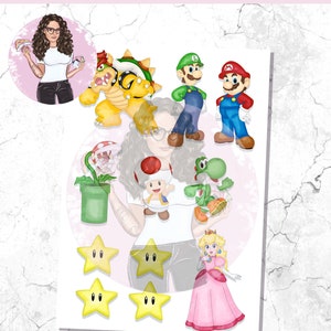 Edible Images, Super Hero Edible Pre Cut Images, Super Racing Cupcake Edible Images, Pre Cut Edible Images