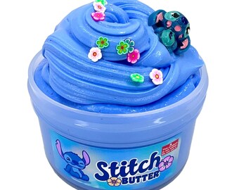 Stitch Butter, Butter Slime, Clay Slime, Stitch Slime, Disney Slime, Best selling Slime, Cheap Slime, Scented Slime, Slime shop, Slimeshady