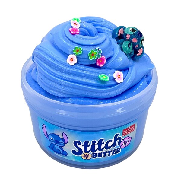 Stitch Butter, Butter Slime, Clay Slime, Stitch Slime, Disney Slime, Best selling Slime, Cheap Slime, Scented Slime, Slime shop, Slimeshady