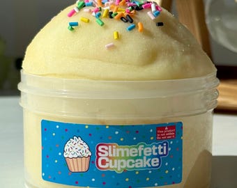 Slimefetti Cupcake