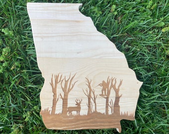 Deer hunting wood pallet sign for men  bow hunting season