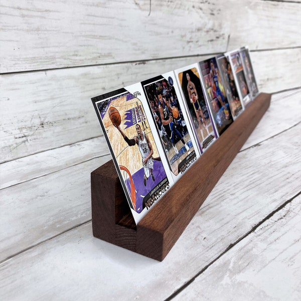 Sports Card Display Wall Shelf