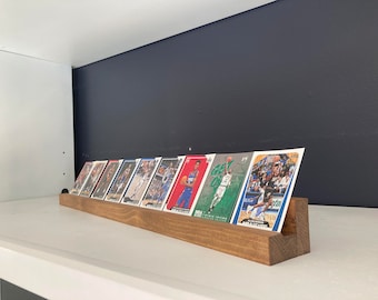 Famaster Sportkarten-Regal Wandhalterung - 4-teilig Für 20 Sammelkarten