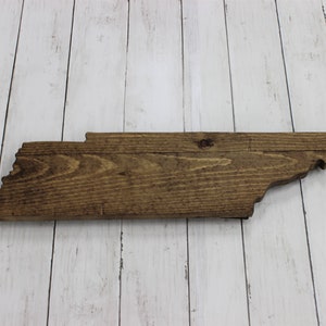 Wooden Tennessee State Sign Shaped Large Cutout, Home Plaque Gift,  Wall Art Decor Handmade With Rustic Reclaimed Wood From Pallets