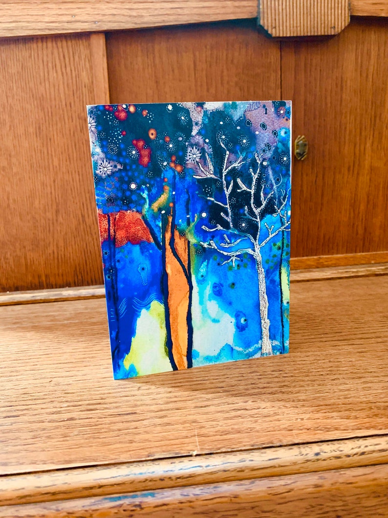 Original Art Gift Note Card with Envelope image 1