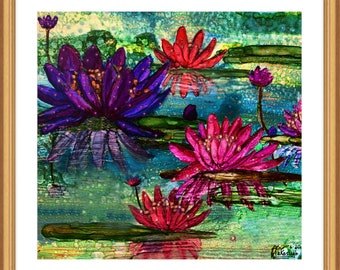 Lotus: Where I Hope We Go--Giclee Art Print