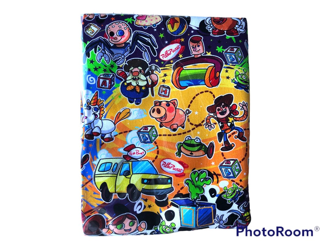 Pixars Toy Story Fabric. Cotton Lycra Etsy