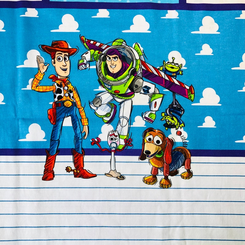 Toy Story Fabric Panel - Etsy