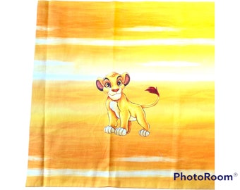 36x18 Panel from Lion King - Cotton Woven
