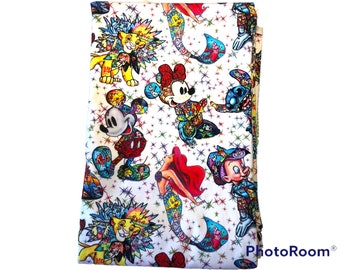 Disney’s Mickey and friends - Cotton Lycra Fabric.