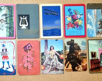 Vintage ruilkaarten - gemengd lot 116