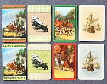 Vintage ruilkaarten - paren: 85