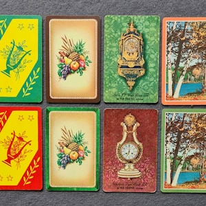 Vintage Swap Cards - Pairs Lot 26
