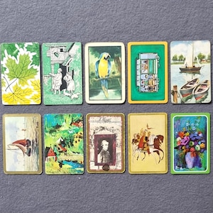 Carte di scambio vintage - Lotto misto 126