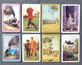 Vintage ruilkaarten - per paar: 84