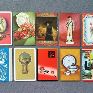 Carte di scambio vintage - Lotto misto 103