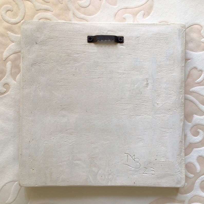 Jugendstil Wandrelief, Art Nouveau Style Nach Alphonse Mucha, Art Deko