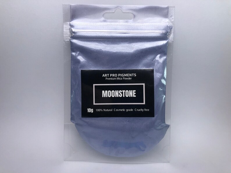Mica Powder Cosmetic Grade Nontoxic 10g Bag 9 Color Etsy