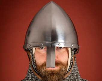 Zeughaus Nasal Helmet Phrygian 2mm Polished