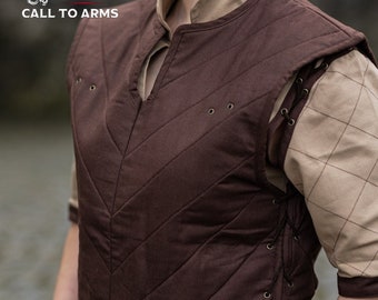 Dungeons & Dragons Fighter Gilet Marron