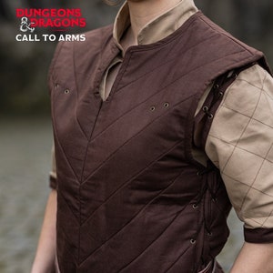 Dungeons & Dragons Fighter Vest Brown