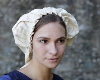 Burgschneider Medieval Cotton Bonnet Anna