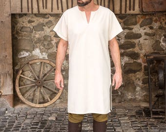 Burgschneider Medieval Viking Short Sleeve Undertunic Cotton Snorri