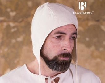 Burgschneider Medieval Cotton Coif Bertram