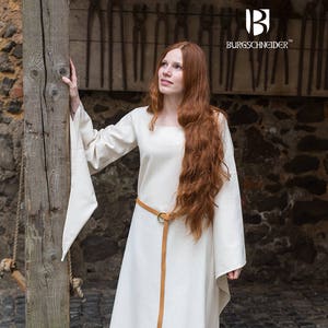 Burgschneider Medieval Trumpetsleeve Cotton Underdress Klara