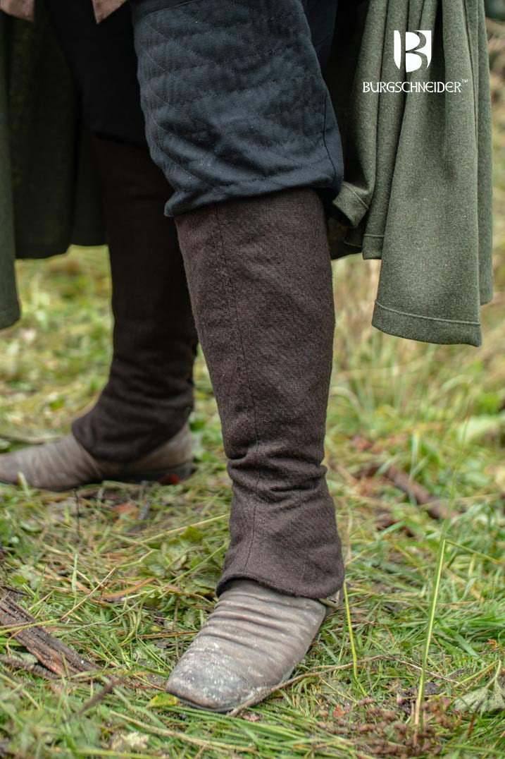 Viking Leg Wraps, Grey – Grimfrost