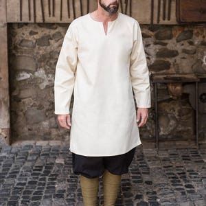 Burgschneider Medieval Larp Viking 100% Cotton Undertunic Leif - Etsy