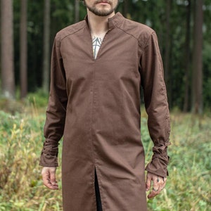 Burgschneider Medieval Larp Tunic Thereon Seagrass 100% Cotton - Etsy