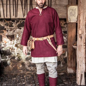 Burgschneider Medieval Viking Wool Tunic Lodin - Etsy