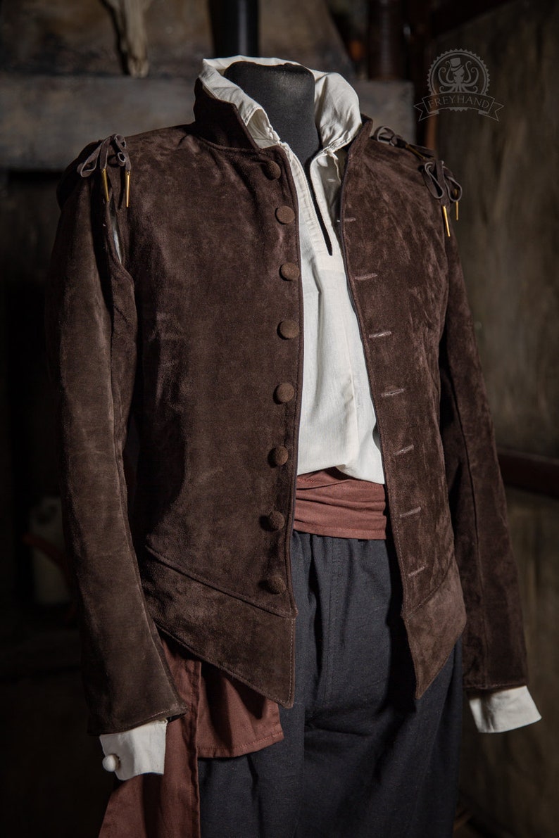 Musketeer Jacket Quentin Leather Brown