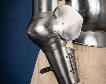 Zeughaus Medieval Arm Armour 15th Cent.  1,6 mm Polished