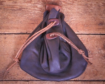 Medieval Leather Purse Jakob Brown