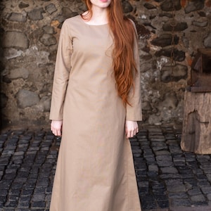 Burgschneider Medieval Viking Larp Cotton Underdress Freya - Etsy