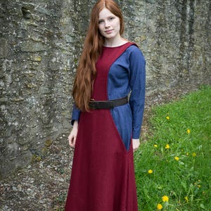 Burgschneider Medieval Viking Sleeveless Wool Surcot Albrun - Etsy