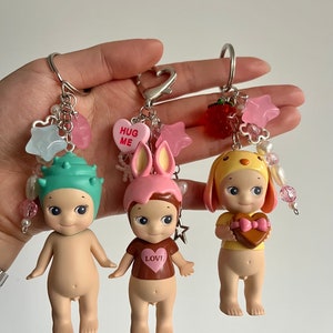 CUSTOM Sonny Angel Keyring With Charms - Etsy