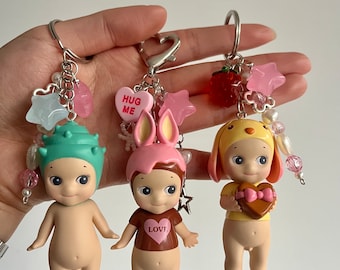 CUSTOM Sonny Angel Keyring | With Charms!