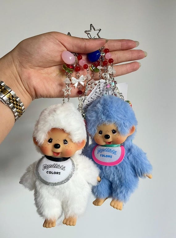 Limited Edition Monchhichi Colors Keychain - Etsy