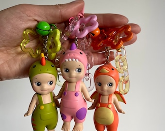 Sonny Angel Dino Keyring | RAWR NEW EDITION