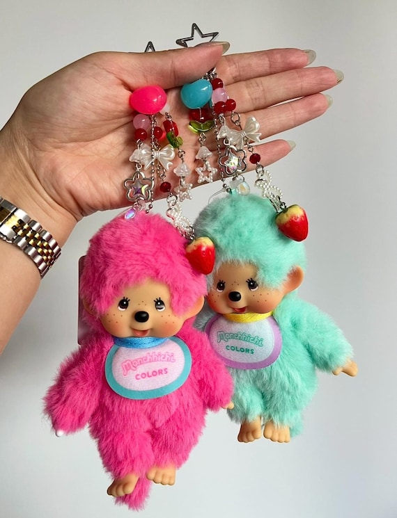 Limited Edition Monchhichi Colors Keychain - Etsy
