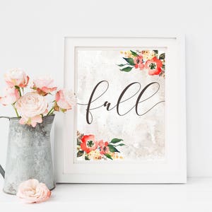 Rustic Fall Printable-fall Print-fall Printable-autumn Print-fall ...