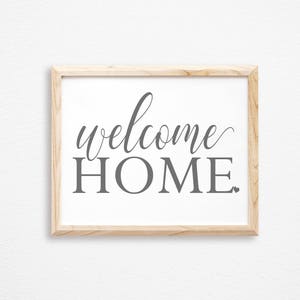 Welcome Home Printable-welcome Home Print-farmhouse Welcome Home ...